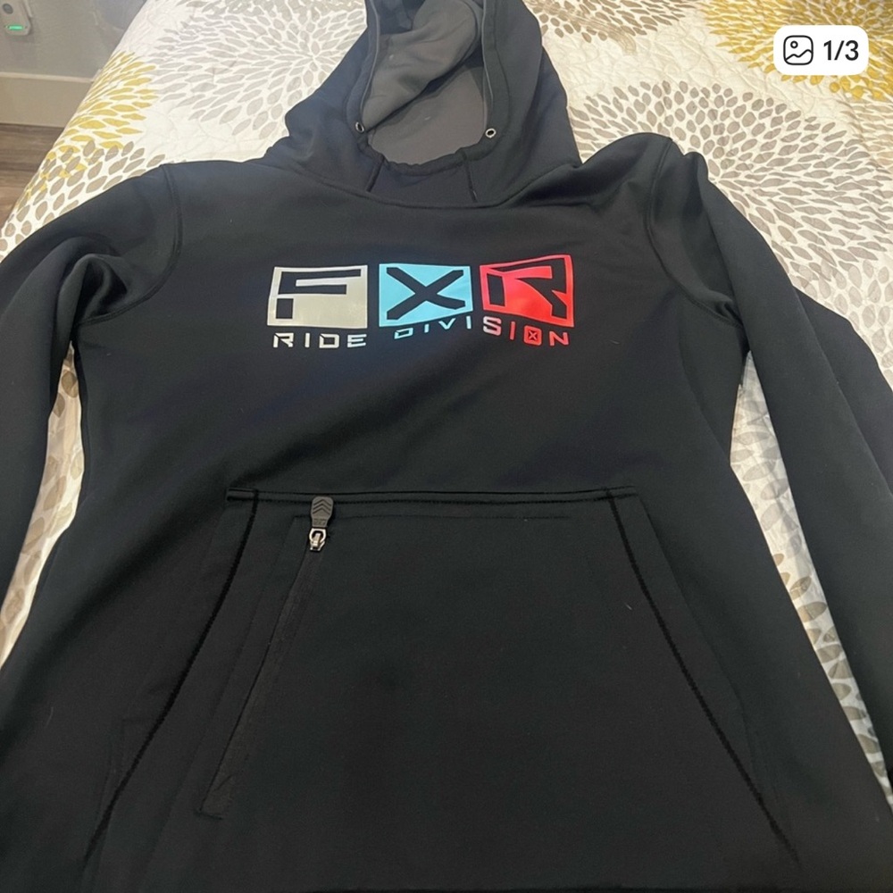 FXR Women's Black Hoodie Sweatshirt